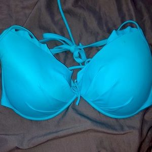 VS Blue Bikini Top